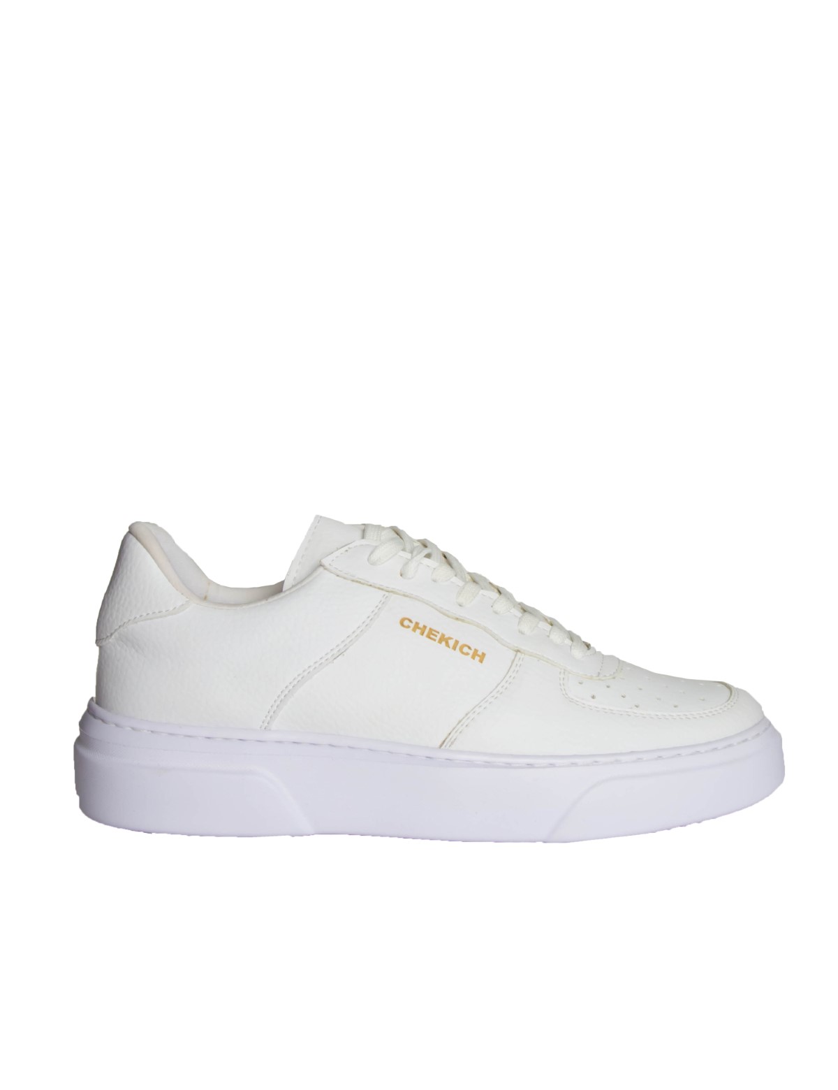 Ανδρικά λευκά Sneakers δερματίνη CH087E φωτογραφία